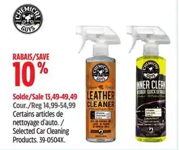 Canadian Tire Chemical Guys Selected Car Cleaning Products offer