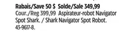 Canadian Tire Shark Navigator Spot Robot offer