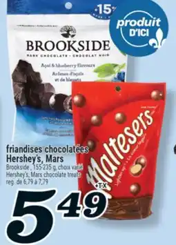 Marché Richelieu FRIANDISES CHOCOLATÉES HERSHEY'S, MARS | HERSHEY'S, MARS CHOCOLATE TREATS offer