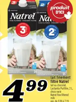 Marché Richelieu LAIT FINEMENT FILTRÉ NATREL | NATREL FINE-FILTERED MILK offer