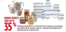 Canadian Tire Selected Food Storage Sets and Measuring Cup Set offer