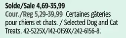Canadian Tire Selected Dog and Cat Treats offer