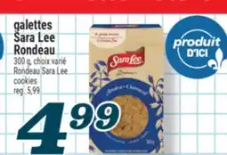 Marché Richelieu GALETTES SARA LEE RONDEAU | RONDEAU SARA LEE COOKIES offer