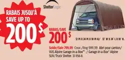 Canadian Tire Garage-in-a-Box Alpine SUV/Truck Shelter offer
