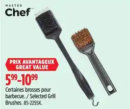 Canadian Tire Master Chef Selected Grill Brushes offer