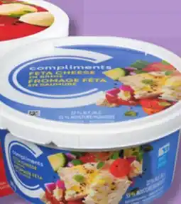 IGA COMPLIMENTS CHEESE offer