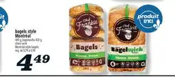 Marché Richelieu BAGELS STYLE MONTRÉAL | MONTRÉAL STYLE BAGELS offer