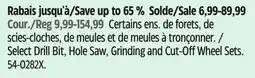 Canadian Tire MAXIMUM Select Drill Bit, Hole Saw, Grinding and Cut-Off Wheel Sets offer