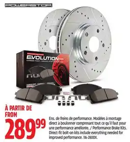 Canadian Tire Performance Brake Kits. Direct-fit bolt-on kits include everything needed for improved performance offer