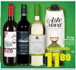 Marché Richelieu VIN ROUGE, BLANC OU ROSÉ | RED, WHITE OR ROSÉ WINE offer