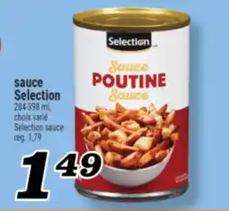Marché Richelieu SAUCE SELECTION | SELECTION SAUCE offer