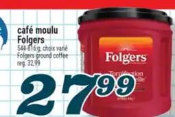 Marché Richelieu CAFÉ MOULU FOLGERS | FOLGERS GROUND COFFEE offer