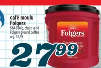 Marché Richelieu CAFÉ MOULU FOLGERS | FOLGERS GROUND COFFEE offer
