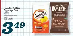 Marché Richelieu CRAQUELINS GOLDFISH PEPPERIDGE FARM | PEPPERIDGE FARM GOLDFISH CRACKERS offer