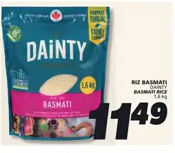 IGA DAINTY BASMATI RICE offer