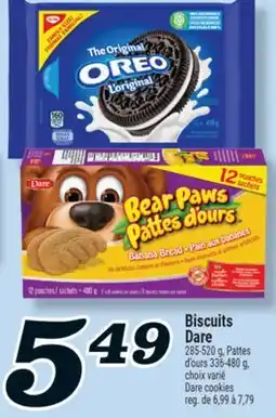 Marché Richelieu BISCUITS DARE | DARE COOKIES offer