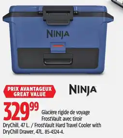 Canadian Tire Ninja FrostVault Hard Travel Cooler with DryChill Drawer offer