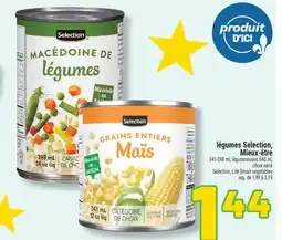 Marché Richelieu LÉGUMES SELECTION, MIEUX-ÊTRE | SELECTION, LIFE SMART VEGETABLES offer
