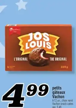 Marché Richelieu PETITS GÂTEAUX VACHON | VACHON SNACK CAKES offer