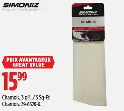 Canadian Tire Simoniz 3 Sq-Ft Chamois offer