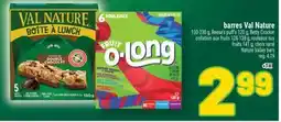 Marché Richelieu BARRES VAL NATURE | NATURE VALLEY BARS offer