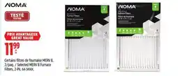 Canadian Tire NOMA Selected MERV 8 Furnace Filters offer