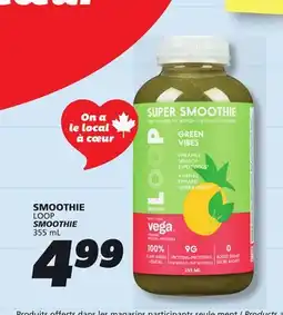 IGA LOOP SMOOTHIE offer