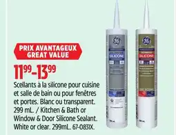 Canadian Tire GE Kitchen & Bath Sealant, Crack & Waterproof, Clear offer