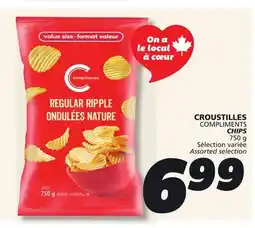 IGA COMPLIMENTS CHIPS offer