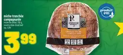 Marché Richelieu MICHE TRANCHÉE CAMPAGNARDE | COUNTRY-STYLE SLICED LOAF offer