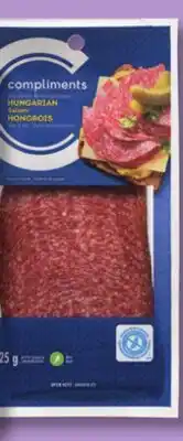 IGA COMPLIMENTS SLICED SALAMI offer