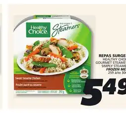 IGA HEALTHY CHOICE FROZEN MEAL offer
