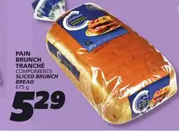 IGA COMPLIMENTS SLICED BRUNCH BREAD offer