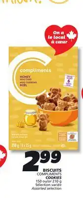 IGA COMPLIMENTS COOKIES offer