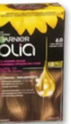 Familiprix Garnier Olia permanent oil powered colour hair dye #6.0 Light Brown offer