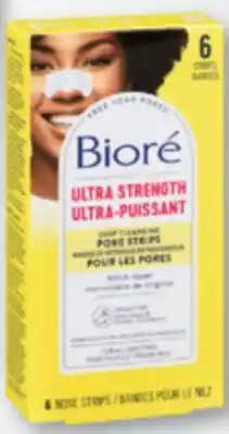 Familiprix BIORÉ, Selected facial care products offer