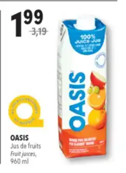 Familiprix OASIS Fruit juices, 960 ml offer