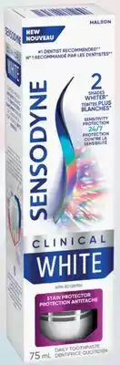 Familiprix Clinical White, Dentifrice quotidien Daily toothpaste offer