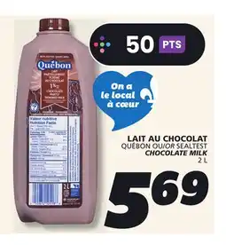 IGA QUÉBON CHOCOLATE MILK offer
