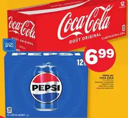 Marches Tradition PEPSI OR COCA COLA offer