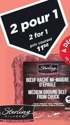Marches Tradition STERLING SILVER MEDIUM GROUND BEEF FROM CHUNCK offer