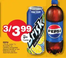 Marches Tradition PEPSI Deposit bottle or can Deposit bottle or can offer