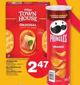 Marches Tradition KELLOGG'S TOWN HOUSE, CHEEZ-IT OR PRINGLES CRACKERS OR CHIPS CHEEZ - IT offer