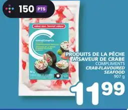 Marches Tradition COMPLIMENTS CRAB-FLAVOURED SEAFOOD SEAFOOD offer