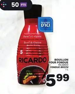 Marches Tradition RICARDO FONDUE BROTH offer