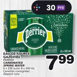 Marches Tradition PERRIER CARBONATED SPRING WATER offer