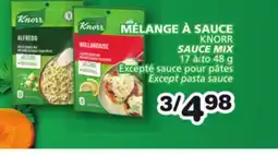 Marches Tradition KNORR SAUCE MIX offer