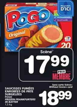 Marches Tradition POGO FROZEN FRANKFURTERS IN BATTER offer