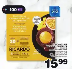 Marches Tradition RICARDO FROZEN LAVA CAKES offer