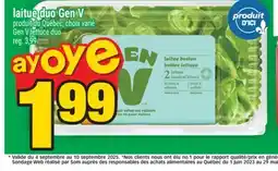 Super C LAITUE DUO GEN V | GEN V LETTUCE DUO offer